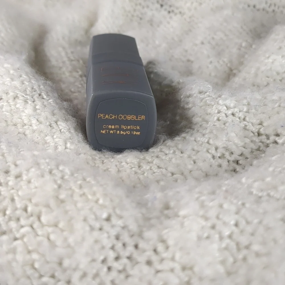 KAB Cosmetics Cream Lipstick in PEACH COBBLER, 3.5g/0.12oz